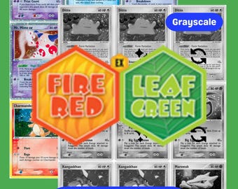 EJ: Carpeta maestra imprimible FireRed y LeafGreen con marcadores de posición y lista de verificación (descarga digital)