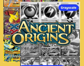 XY Ancient Origins Pokémon Binder W/exact Number of Pages for Sets