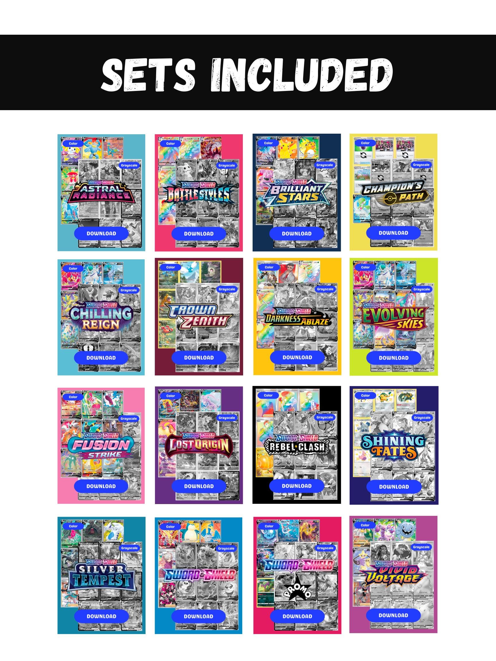 Sword and Shield Sets Ultimate Edition: All Sword & Shield Sets Master ...