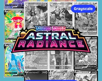 Sword & Shield: Astral Radiance Printable Master and Complete Set Binder Placeholders + Checklist (Digital Download)