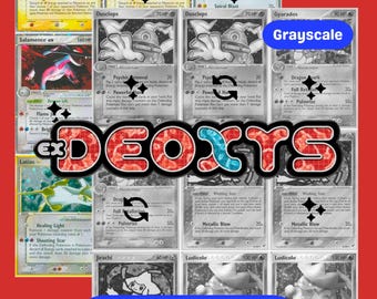 Bsp.: Deoxys Printable Master und Komplettes Set Ordner Platzhalter + Checkliste (Digitaler Download)