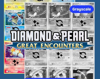 Diamond & Pearl: Great Encounters Afdrukbare master en complete set tijdelijke aanduidingen voor bindmiddelen + checklist (digitale download)