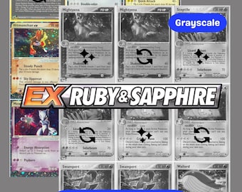 Bsp.: Ruby & Sapphire Printable Master und Komplettes Set Ordner Platzhalter + Checkliste (Digitaler Download)