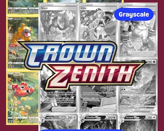 Sword & Shield: Crown Zenith Printable Master and Complete Set Binder Placeholders + Checklist (Digital Download)