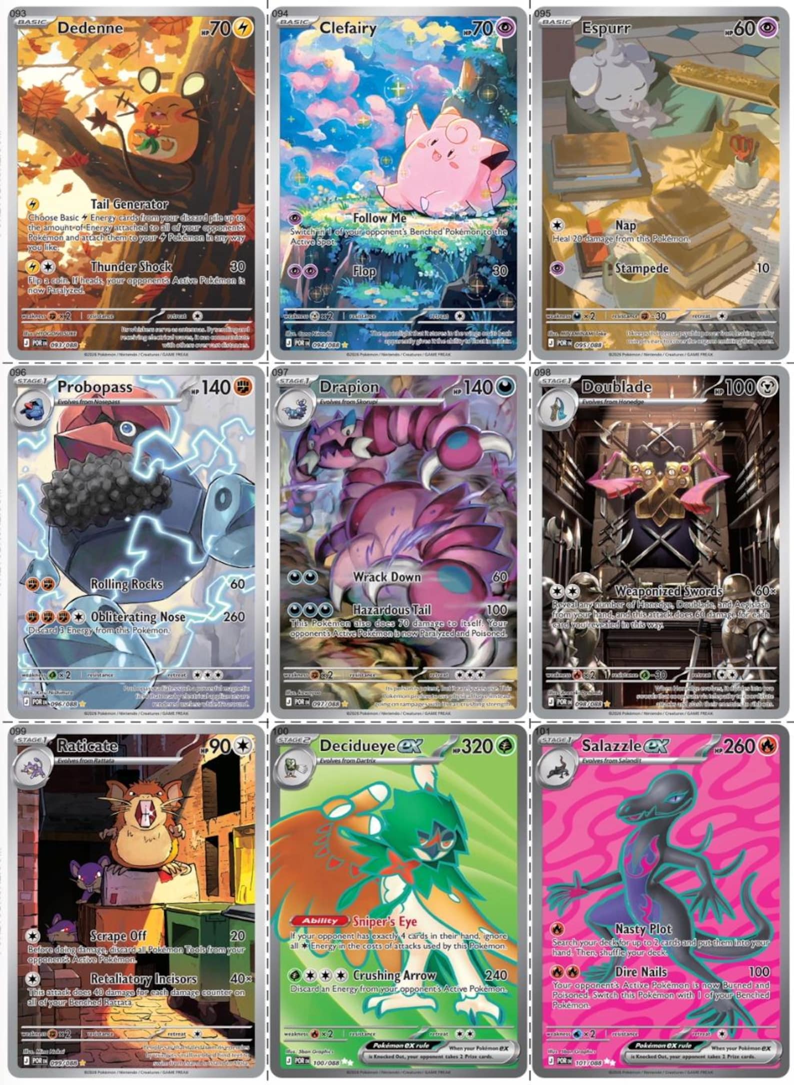 Mega Evolution: Perfect Order Printable Master and Complete Set Binder ...
