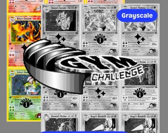 Gimnasio: Carpeta imprimible de desafío maestro y conjunto completo + lista de verificación (descarga digital)