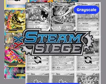 Pokemon TCG XY Steam Siege Set Binder Placeholder and Checklist Master Card  List Digital Download XY - Etsy