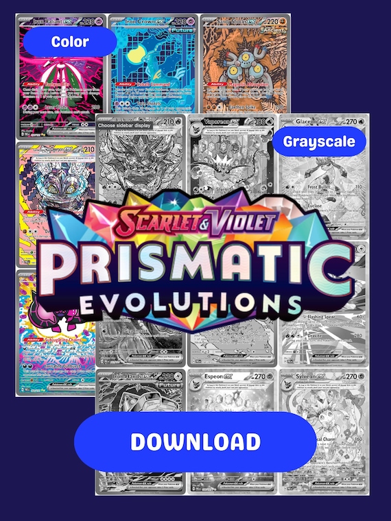 pokemon scarlet & violet prismatic evolutions card list Amazon.com: Pokemon TCG: Scarlet & Violet main image 0