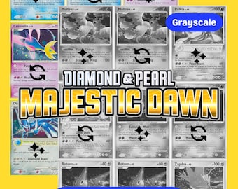 Diamante y Perla: Majestuoso Amanecer: Carpeta imprimible con marcadores de posición y lista de verificación (descarga digital)