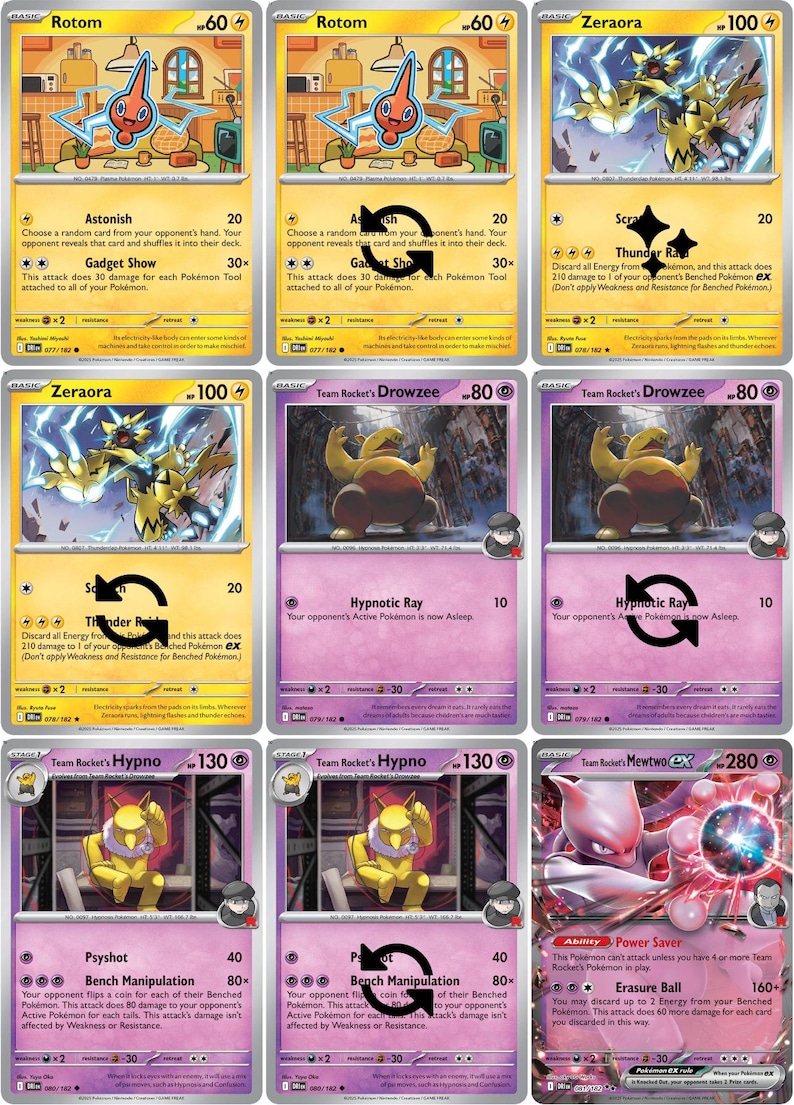 Scarlet & Violet: Destined Rivals Printable Master and Complete Set ...