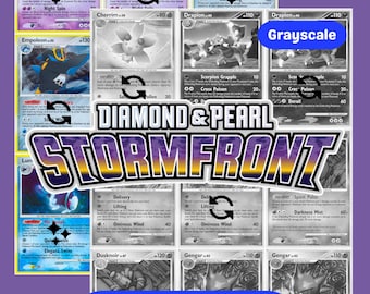 Diamond & Pearl: Stormfront Printable Master and Complete Set Binder Placeholders + Checklist (Digital Download)