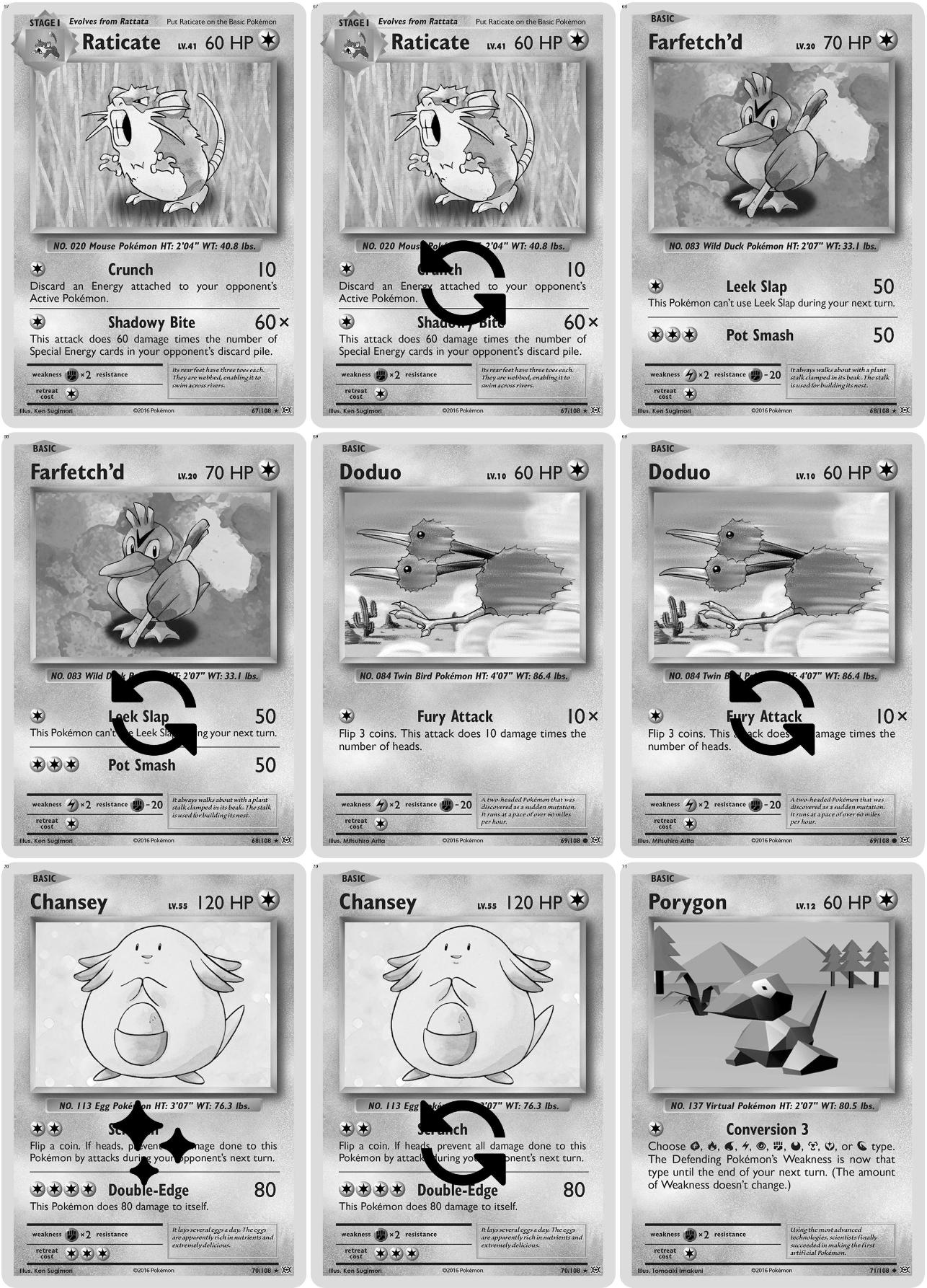 XY: Evolutions Printable Master and Complete Set Binder