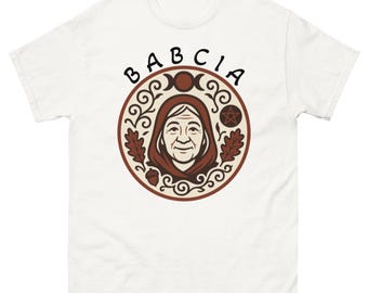 Maglietta della nonna polacca: maglietta della famiglia pagana Babcia