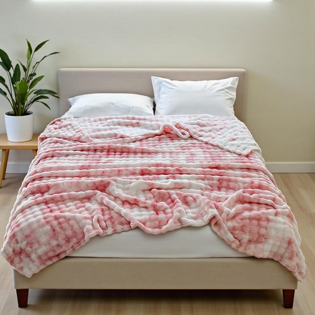 Soft Faux Fur Blanket: Boho Throw for Bed and Sofa - Etsy