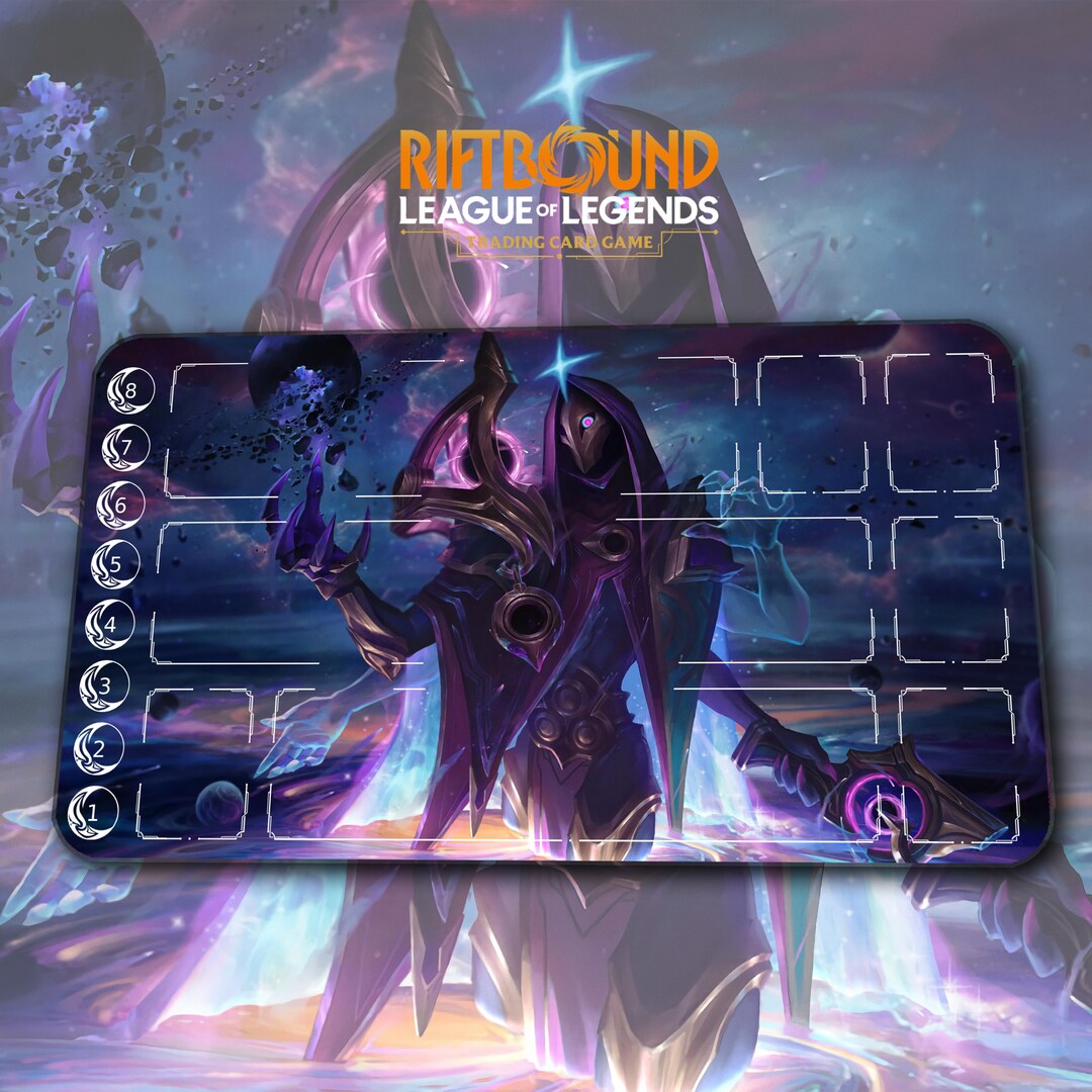 Playmat – Jhin – Riftbound LOL TCG Game Mat 24x14 Inches (600x350x2mm ...
