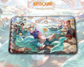 Speelmat – Spirit Blossom – Riftbound LOL TCG Speelmat 24x14 inch (600x350x2mm)