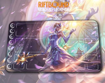 Speelmat – Lux – Riftbound LOL TCG Spelmat 24x14 inch (600x350x2mm)