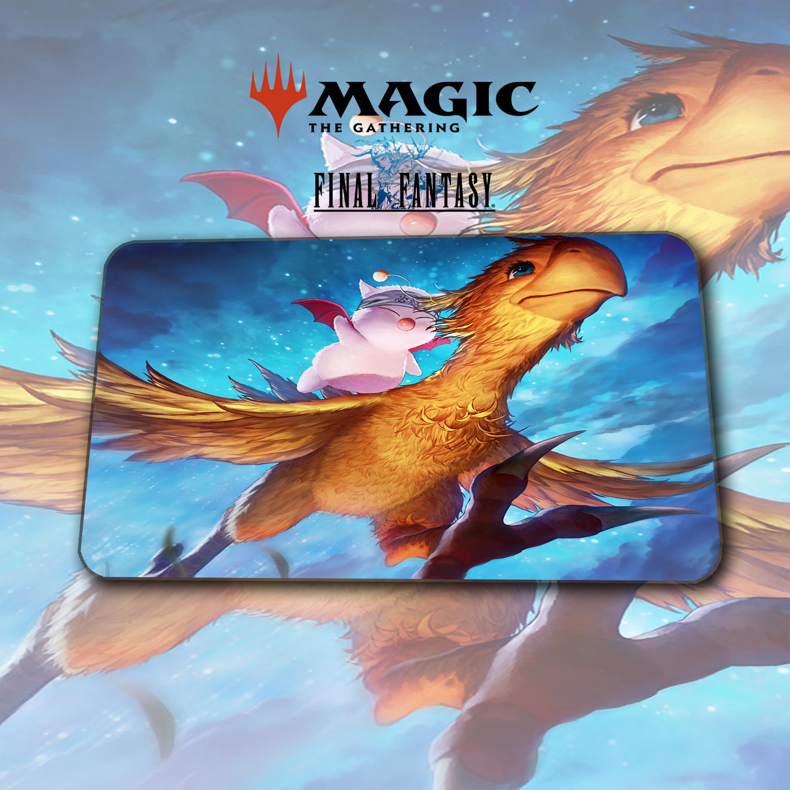 Final Fantasy MTG Playmat – Chocobo and Ogry / 600 X 350 X 2 Mm