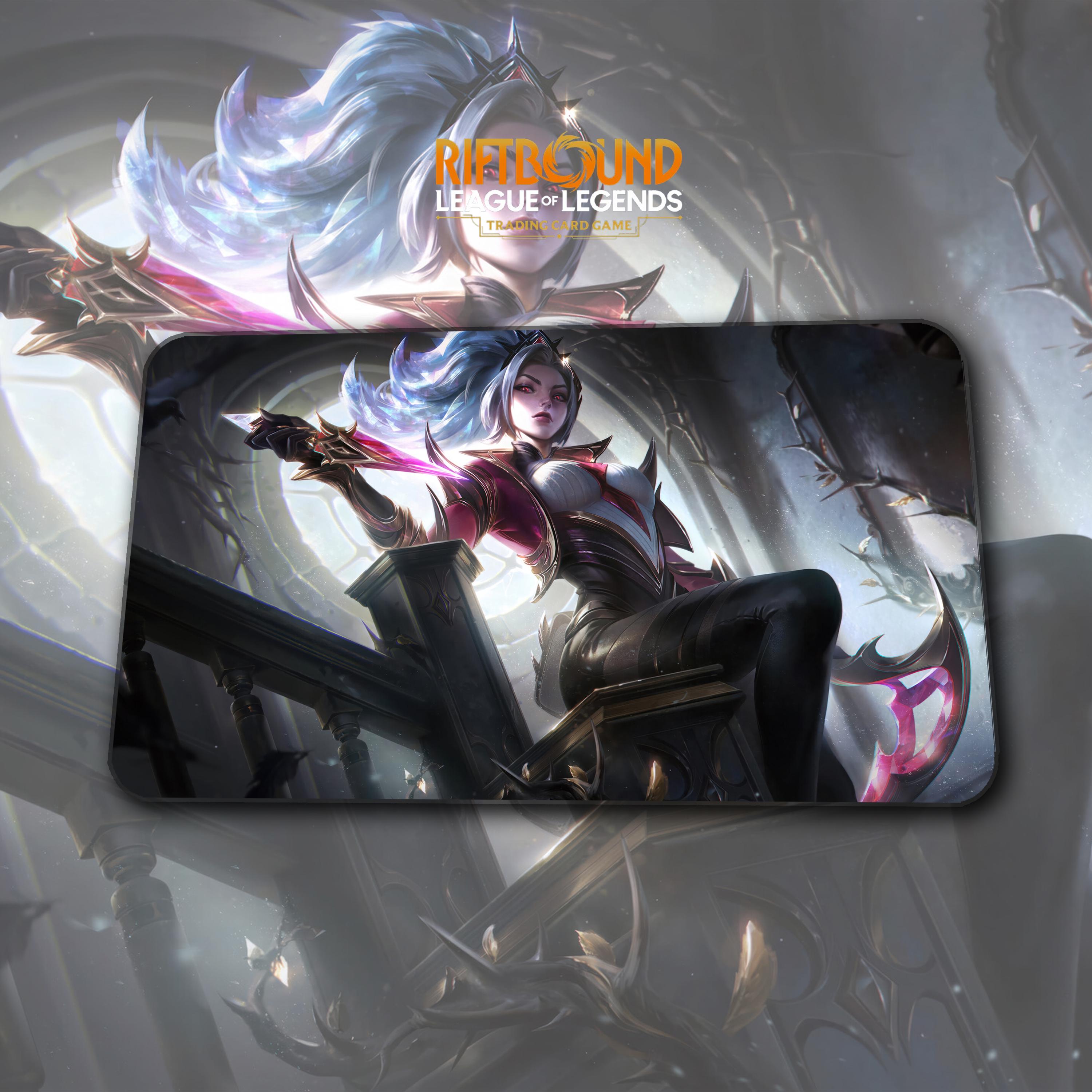 Playmat – Akali Coven Prestige – Riftbound LOL TCG Game Mat 24x14