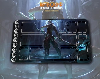 Speelmat – Kayn – Riftbound LOL TCG Spelmat 24x14 inch (600x350x2mm)