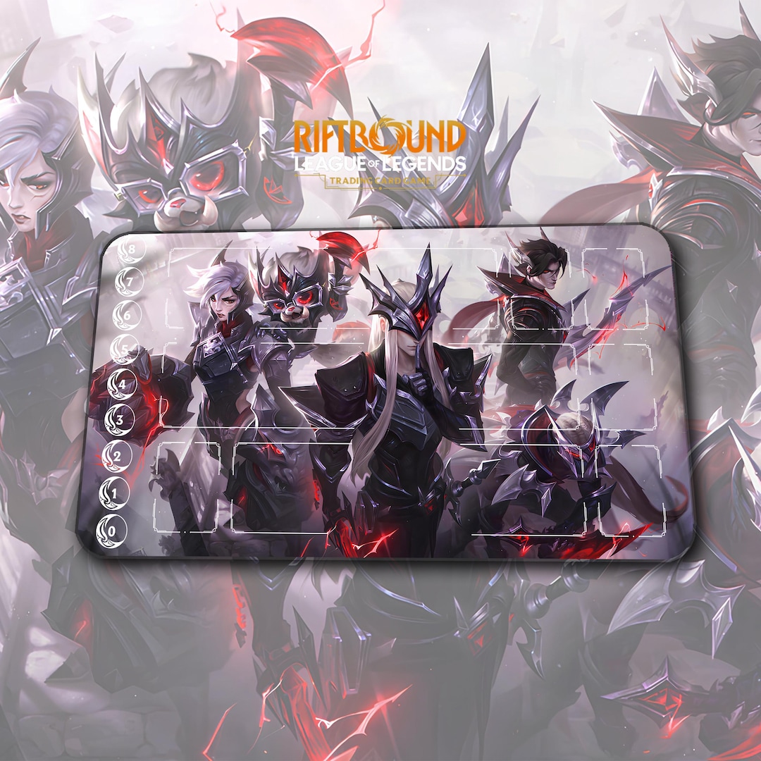 Playmat – T1 SKIN – Riftbound LOL TCG Game Mat 24x14 Inches ...