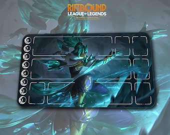 Playmat – Taliyah – Riftbound LOL TCG Game Mat 24x14 inches (600x350x2mm)