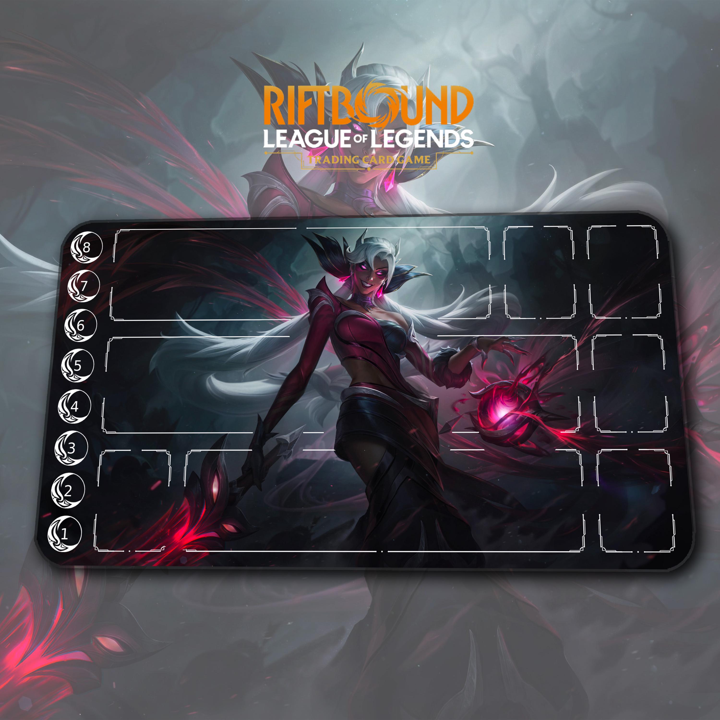 Playmat – Nilah – Riftbound LOL TCG Game Mat 24x14 Inches