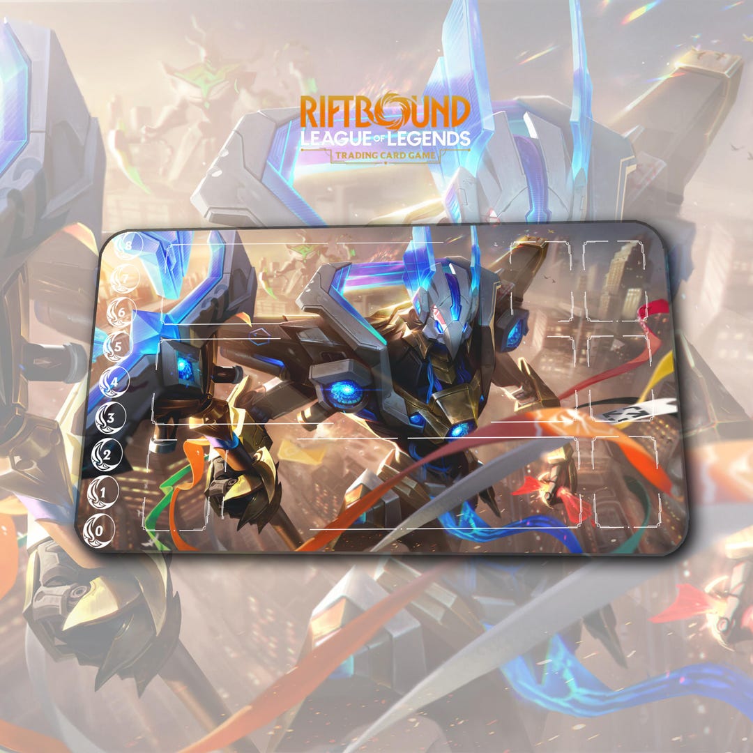 Playmat – Azir – Riftbound LOL TCG Game Mat 24x14 Inches (600x350x2mm ...