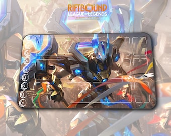 Playmat – Azir – Riftbound LOL TCG Game Mat 24x14 inches (600x350x2mm)