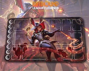 Playmat – Aurora – Riftbound LOL TCG Game Mat 24x14 inches (600x350x2mm)