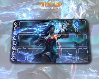 Playmat – Senna – Riftbound LOL TCG Game Mat 24x14 inches (600x350x2mm)