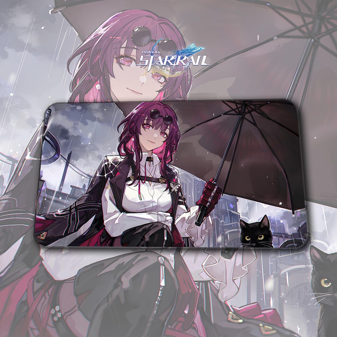 Honkai Star Rail – Kafka / Custom Playmat Gaming Desk, Otaku Gift