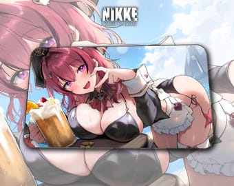 NIKKE Godin van de Overwinning – Mast Muismat – Anime Gaming Bureau Mat – Cadeau voor Gamers, Otaku Bureau-opstelling