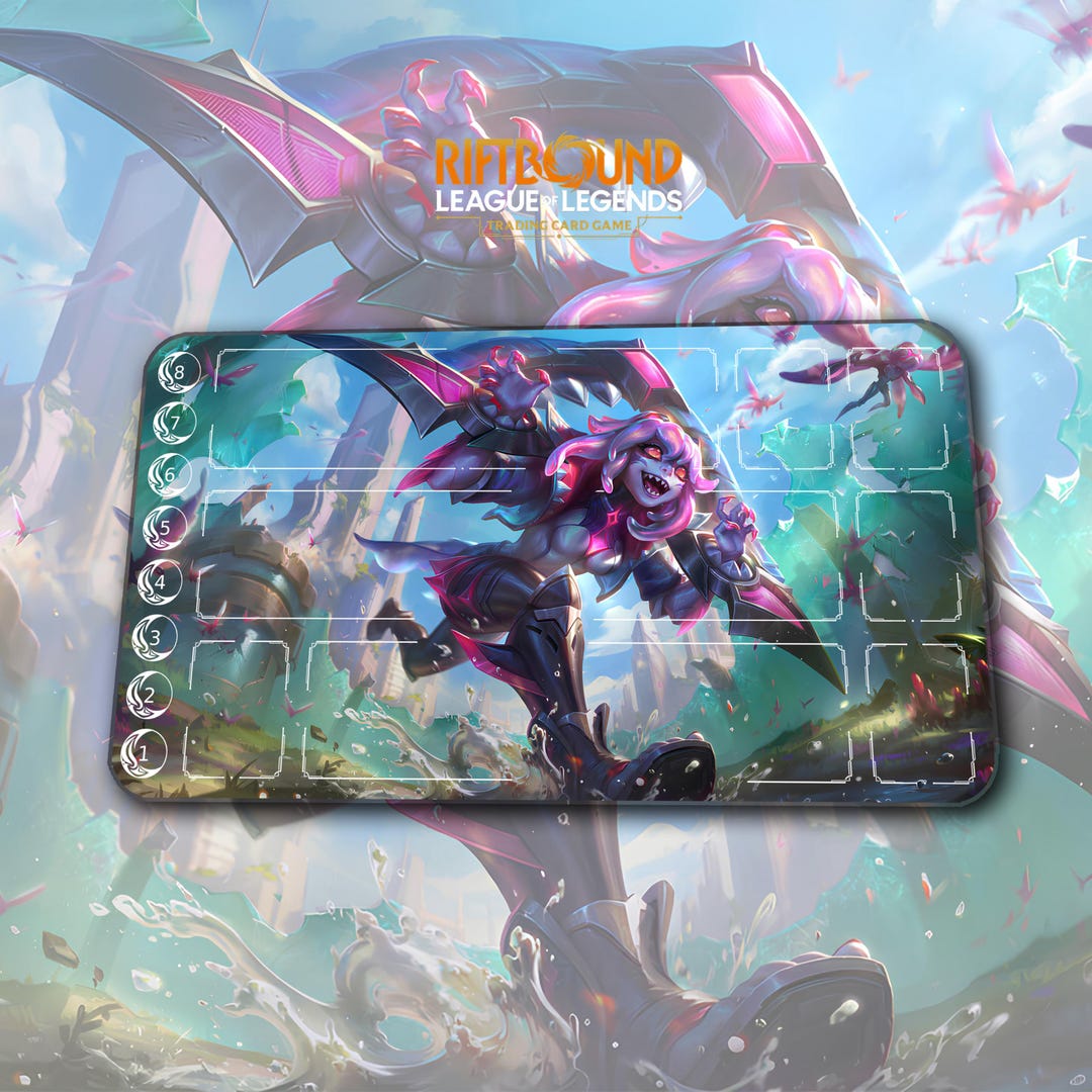 Playmat – Briar – Riftbound LOL TCG Game Mat 24x14 Inches (600x350x2mm ...