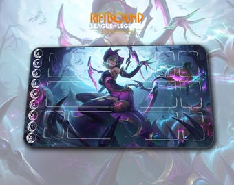 Playmat – Elise – Riftbound LOL TCG Game Mat 24x14 inches (600x350x2mm)