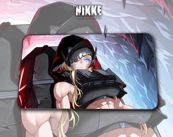 NIKKE Godin van de Overwinning – Graf Muismat – Anime Gaming Bureau Mat – Cadeau voor Gamers, Otaku Bureau-opstelling