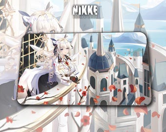 NIKKE Godin van de Overwinning – Kroon Muismat – Anime Gaming Bureau Mat – Cadeau voor Gamers, Otaku Bureau-opstelling