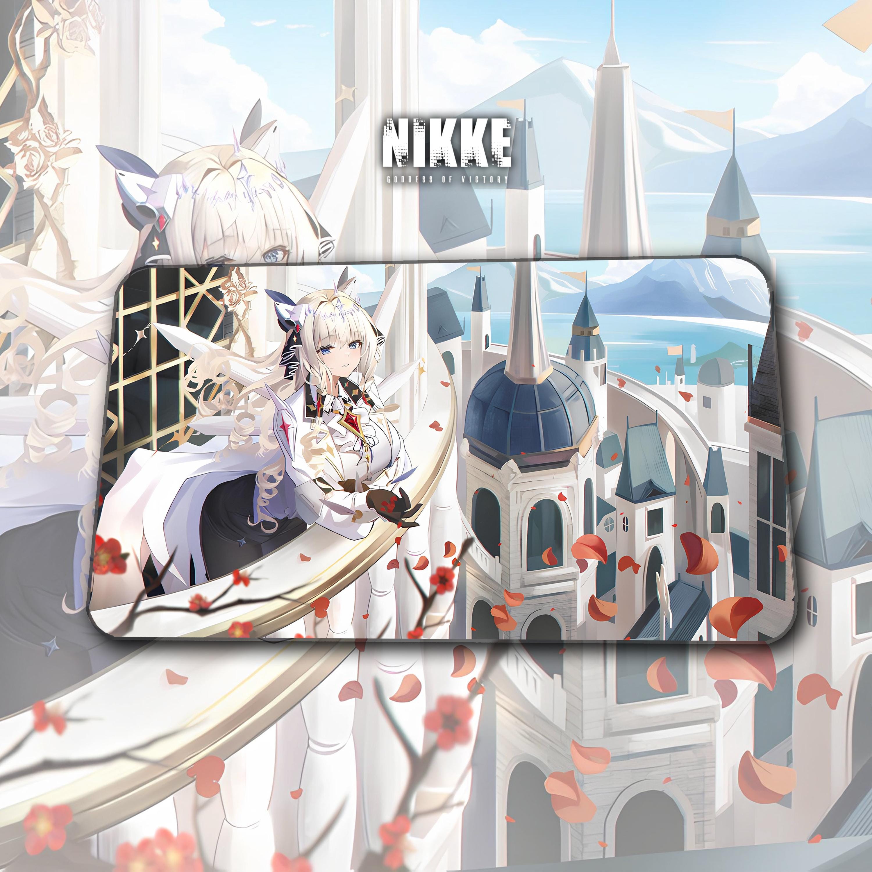 NIKKE Goddess of Victory – Crown Mousepad – Anime Gaming Desk Mat