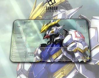 Gundam Speelmat – Barbatos Iron – TCG / 600 x 350 x 2 mm (24 x 14 inch)