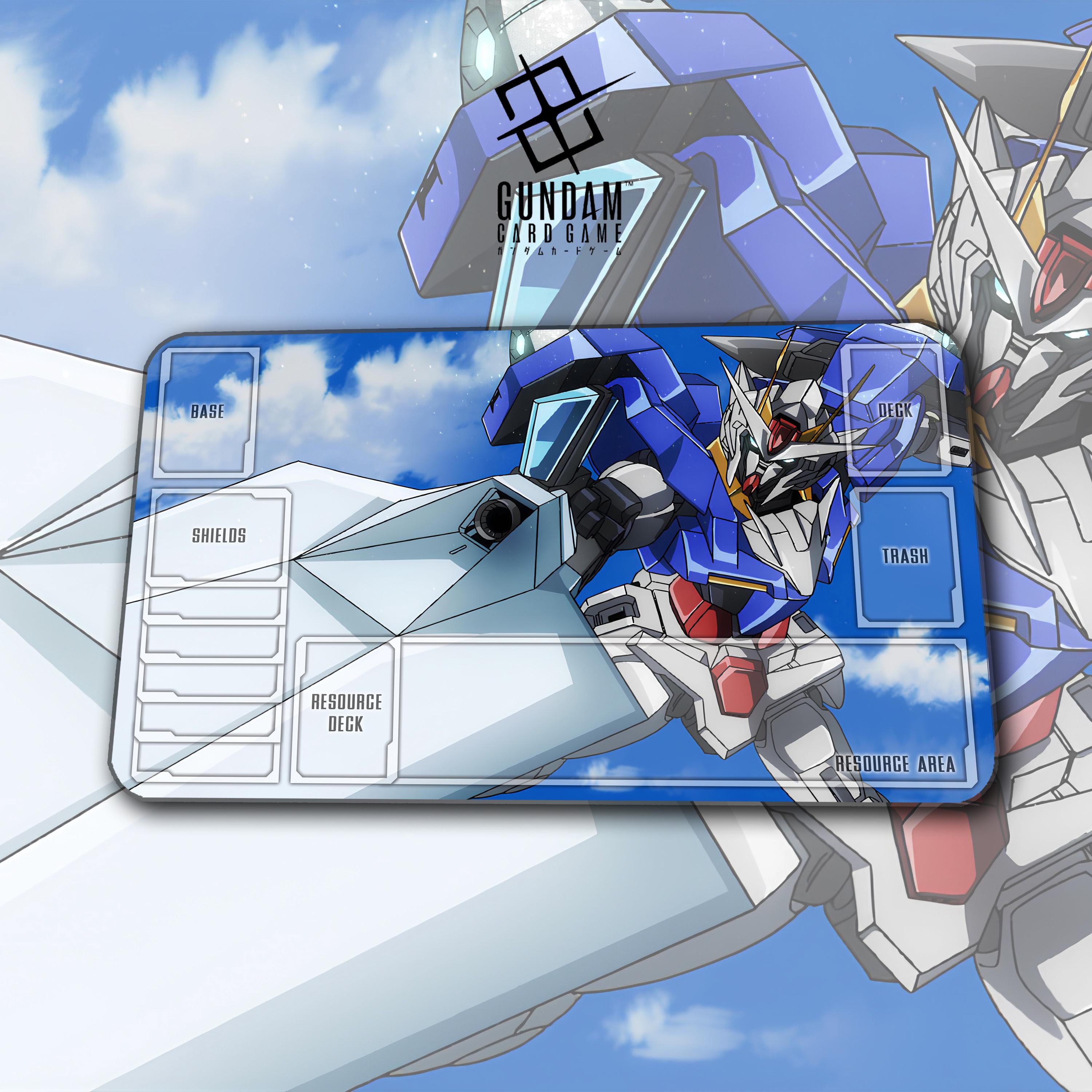ガンダムプレイマット – 00ガンダム – TCG / 600 x 350 x 2 mm (24 x