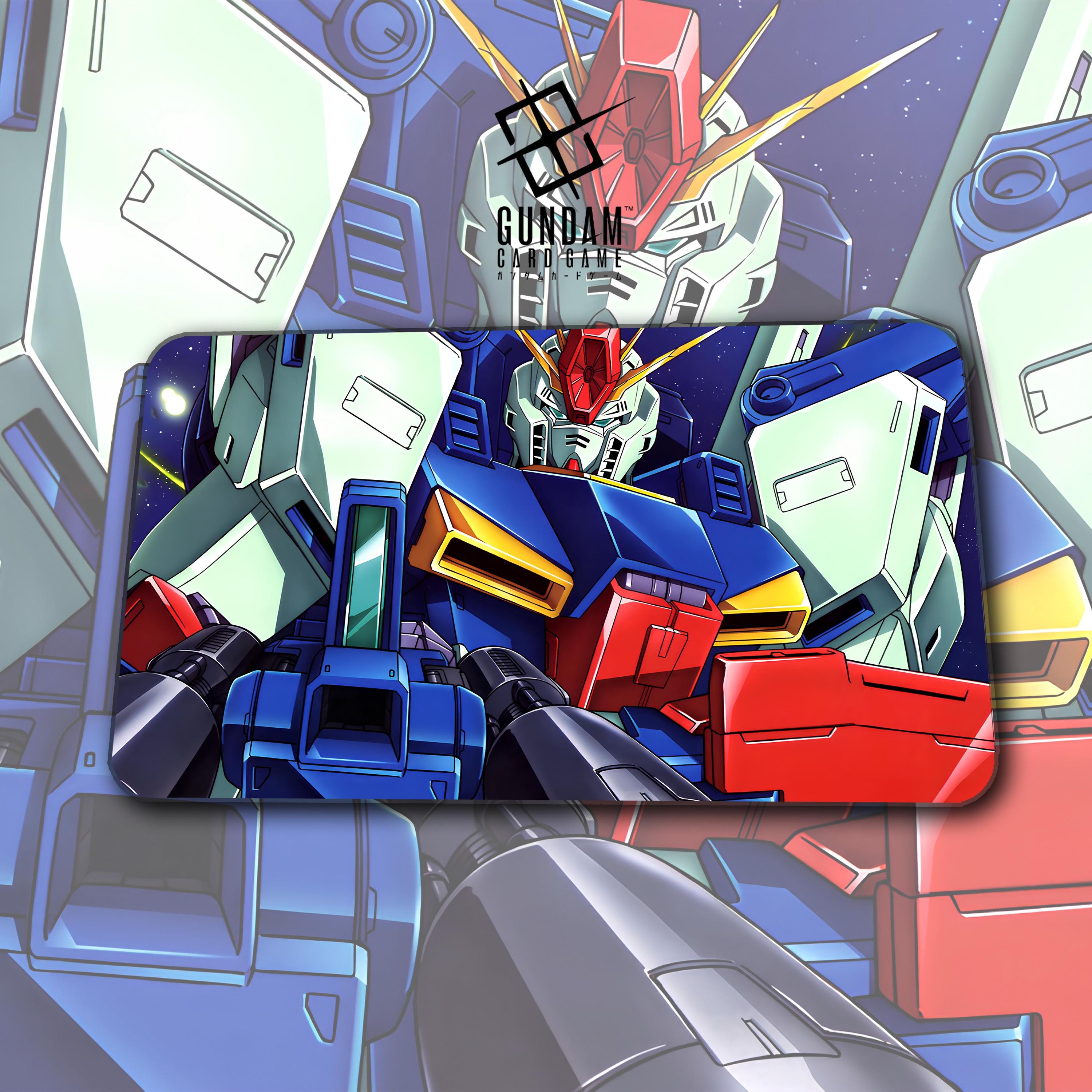 Gundam Playmat – MSZ-010 ZZ – TCG / 600 X 350 X 2 Mm (24 X 14 In