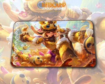 Playmat – Neeko 1 – Riftbound LOL TCG Game Mat 24x14 inches (600x350x2mm)