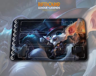Playmat – Gnar – Riftbound LOL TCG Game Mat 24x14 inches (600x350x2mm)
