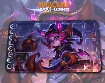 Speelmat – Vex – Riftbound LOL TCG Spelmat 24x14 inch (600x350x2mm)