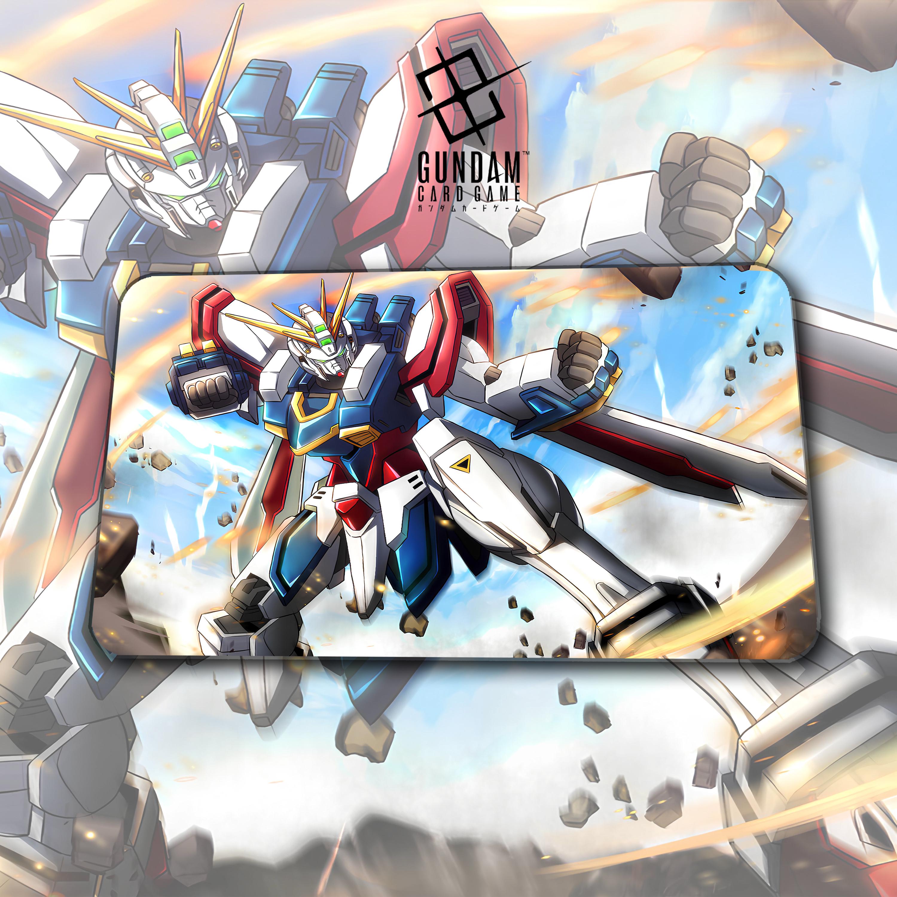 ガンダムプレイマット – ゴッドガンダム – TCG / 600 x 350 x 2 mm (24