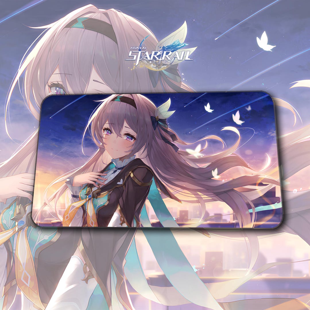 Honkai Star Rail – Firefly / Custom Playmat Gaming Desk, Otaku