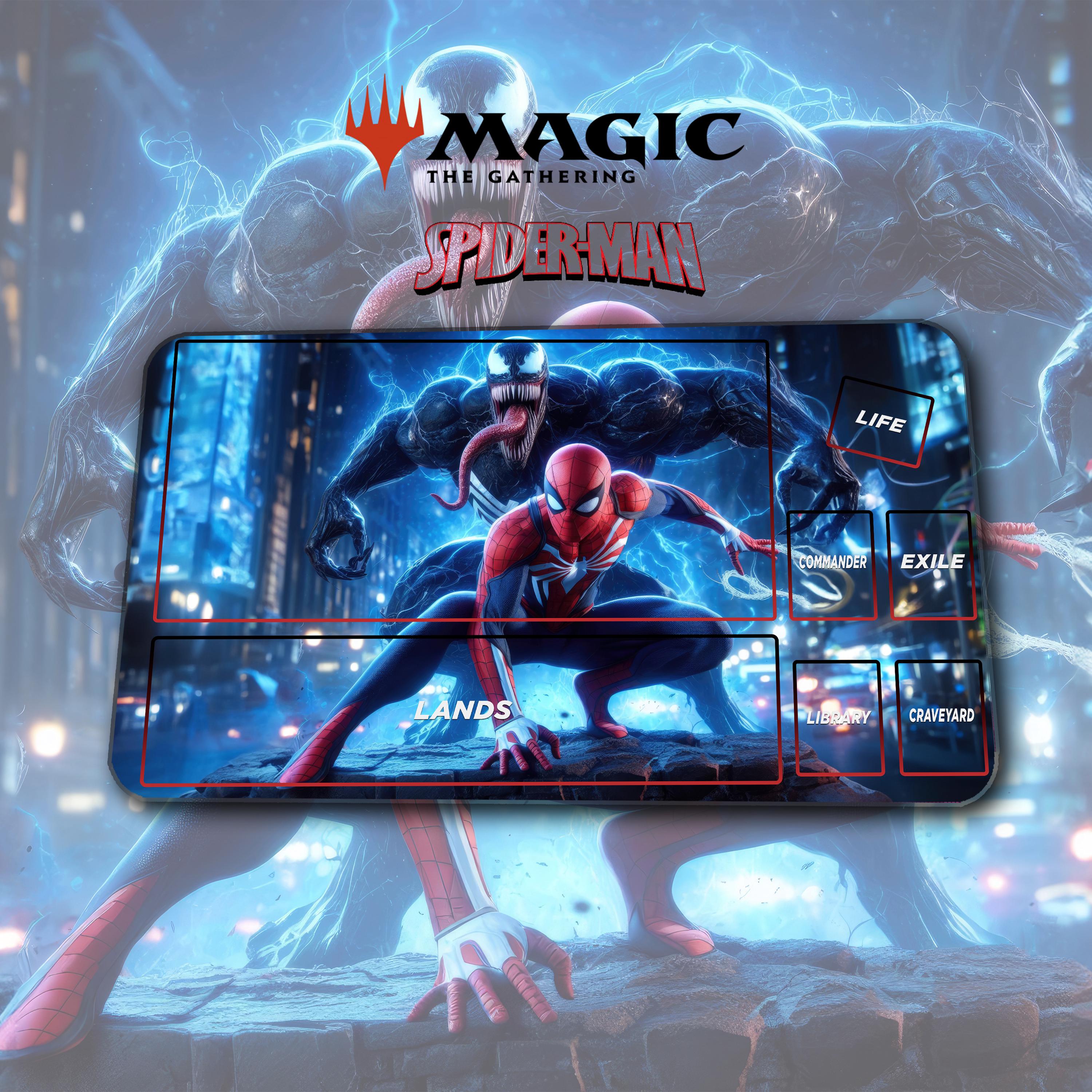 Mtg Spiderman Playmat - Etsy