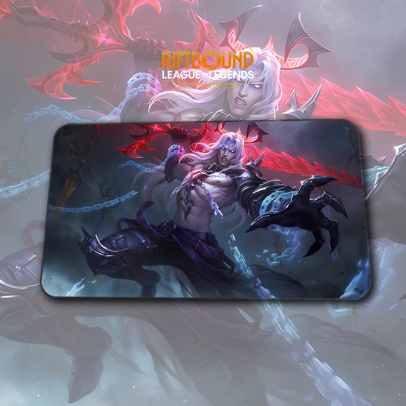 Playmat – Viego Revenant Reign – Riftbound LOL TCG Game Mat 24x14 ...