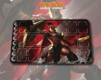 Speelmat – Pantheon – Riftbound LOL TCG Spelmat 24x14 inch (600x350x2mm)