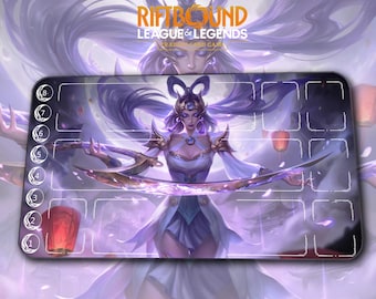 Playmat – Diana – Riftbound LOL TCG Game Mat 24x14 inches (600x350x2mm)